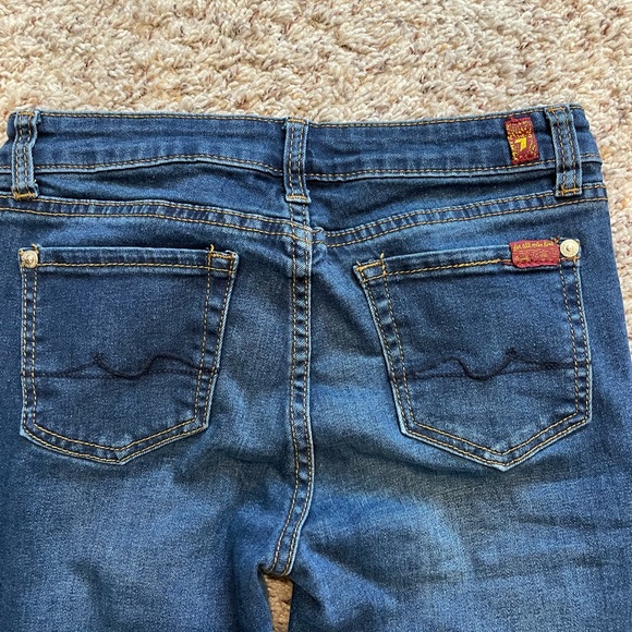 Girls 7 for All Mankind Jeans - Picture 3 of 5